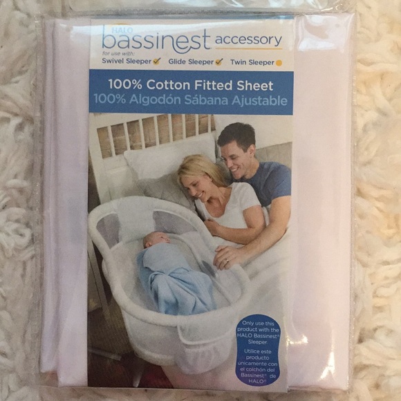 halo bassinest fitted sheet